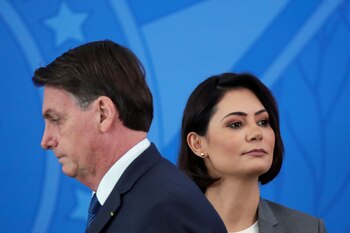 Michelle Bolsonaro, esposa del presidente
