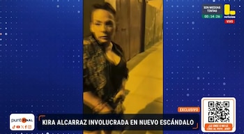 Kira Alcarraz es intervenida por