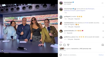 Tapia compartió en sus redes