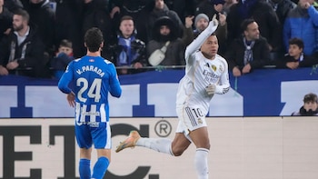 1-2. Mbappé y Rodrygo dan