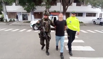 Las autoridades indicaron que alias Calavera articulaba redes transfronterizas para conseguir armamento en Táchira y Zulia, en Venezuela - crédito Policía Nacional de Colombia