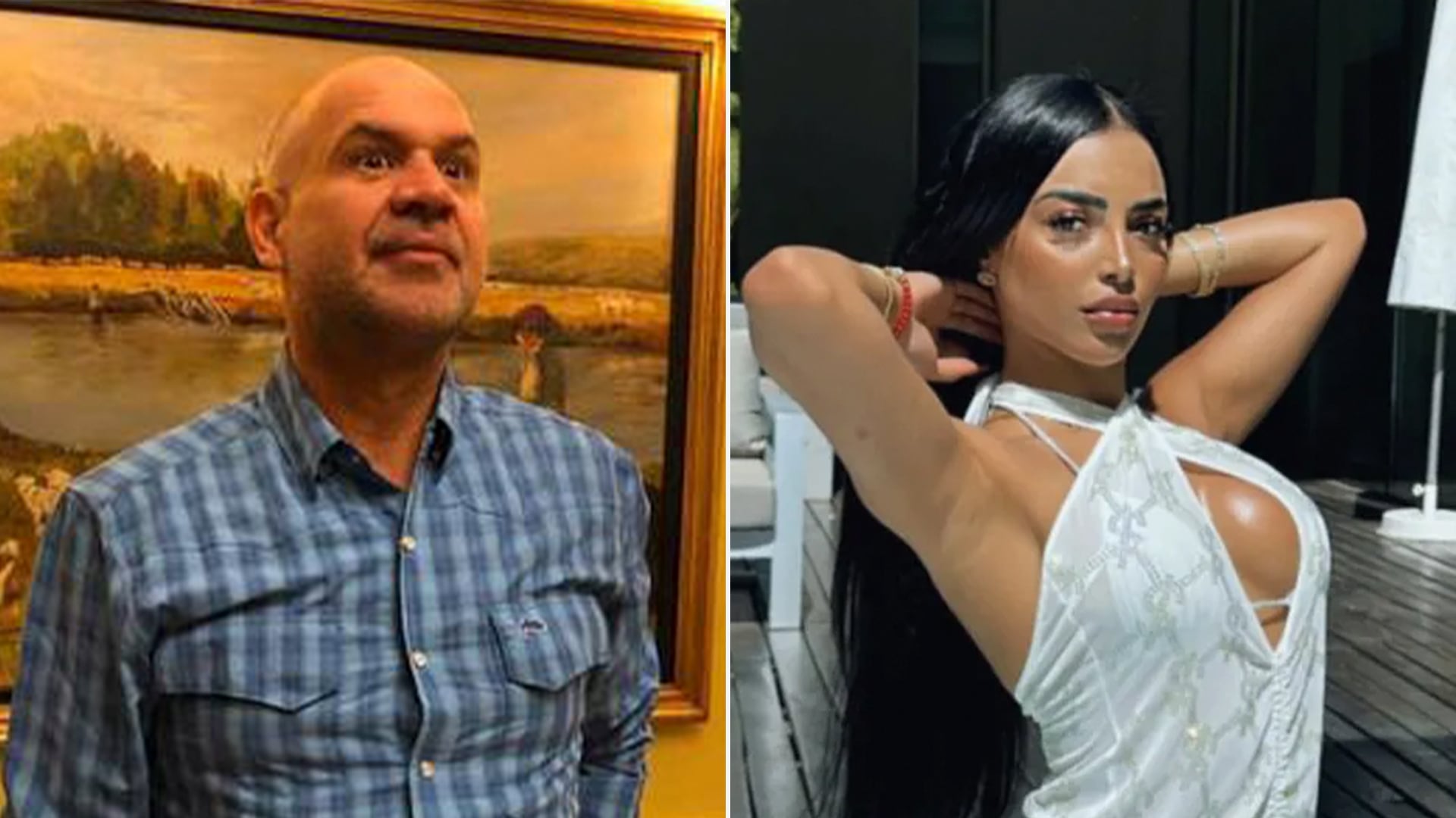 Saenz Valiente y Emmily Rodríguez