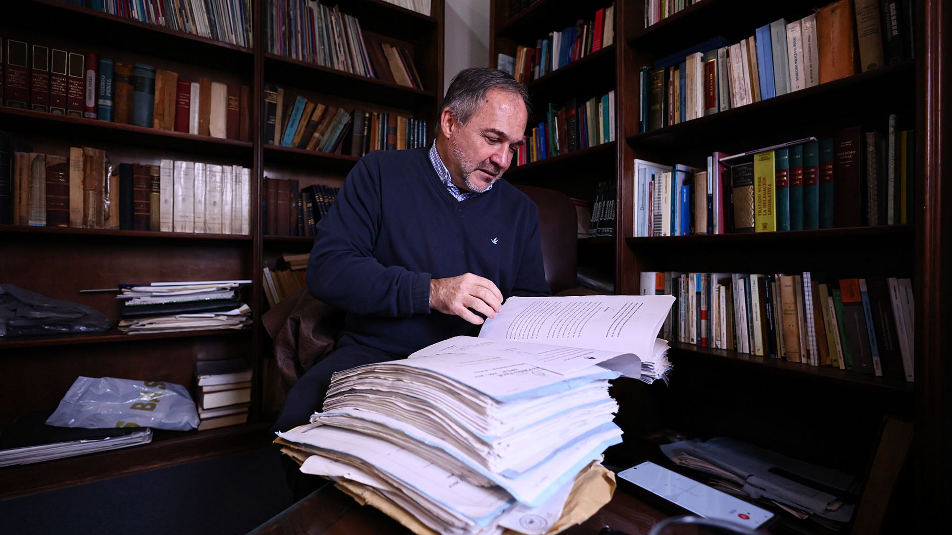 Sebastián Basso, titular de la Unidad Fiscal para la Investigación de la Causa AMIA (UFI-AMIA). Foto: Luciano González