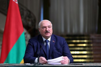 El dictador Alexander Lukashenko dio asilo a miles de mercenarios rusos del grupo Wagner en Bielorrusia (Europa Press/Contacto/Iranian Presidency)