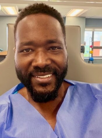 Quinton Aaron aseguró haber visto a Jesús mientras intentaban reanimarlo en el hospital. (Instagram)