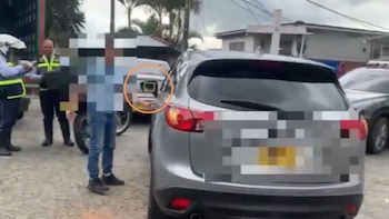 El incidente llamó la atención