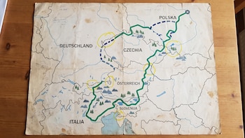 Así es la ruta secreta que une Polonia e Italia cruzando seis países a pie