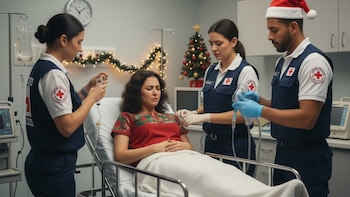 Personal de la Cruz Roja