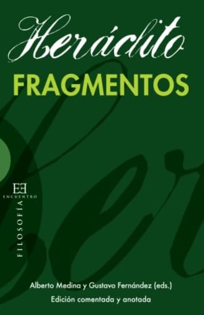 Cubierta de 'Heráclito. Fragmentos'. (Ediciones Encuentro)