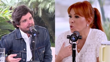 Gian Piero Díaz recuerda a Magaly Medina el ‘ampay’ que hizo pública su relación con su ahora esposa: “Su familia se enteró”
