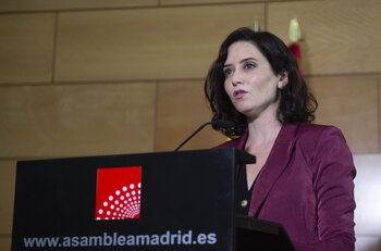 La presidenta en funciones de