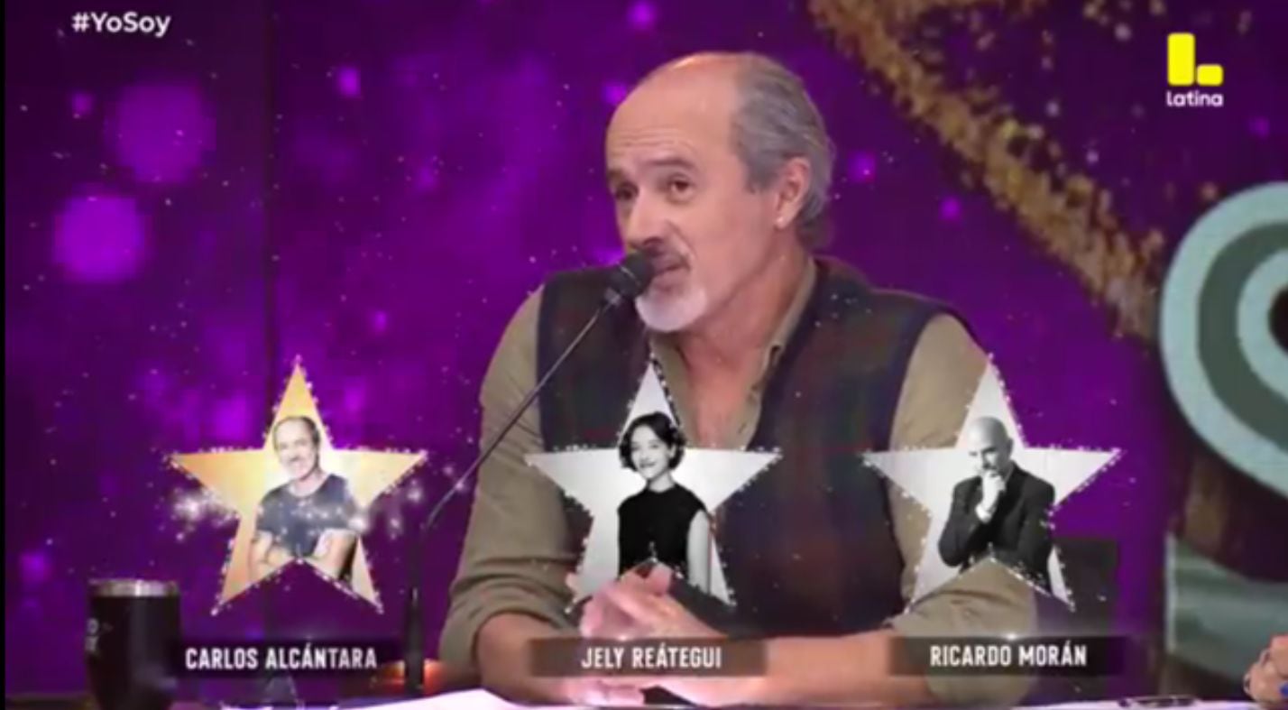 Carlos Alcántara jurado de Yo Soy.