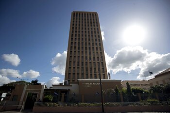 Vista del edificio de la Asamblea Nacional de Nicaragua, en una fotografía de archivo.EFE/Jorge Torres