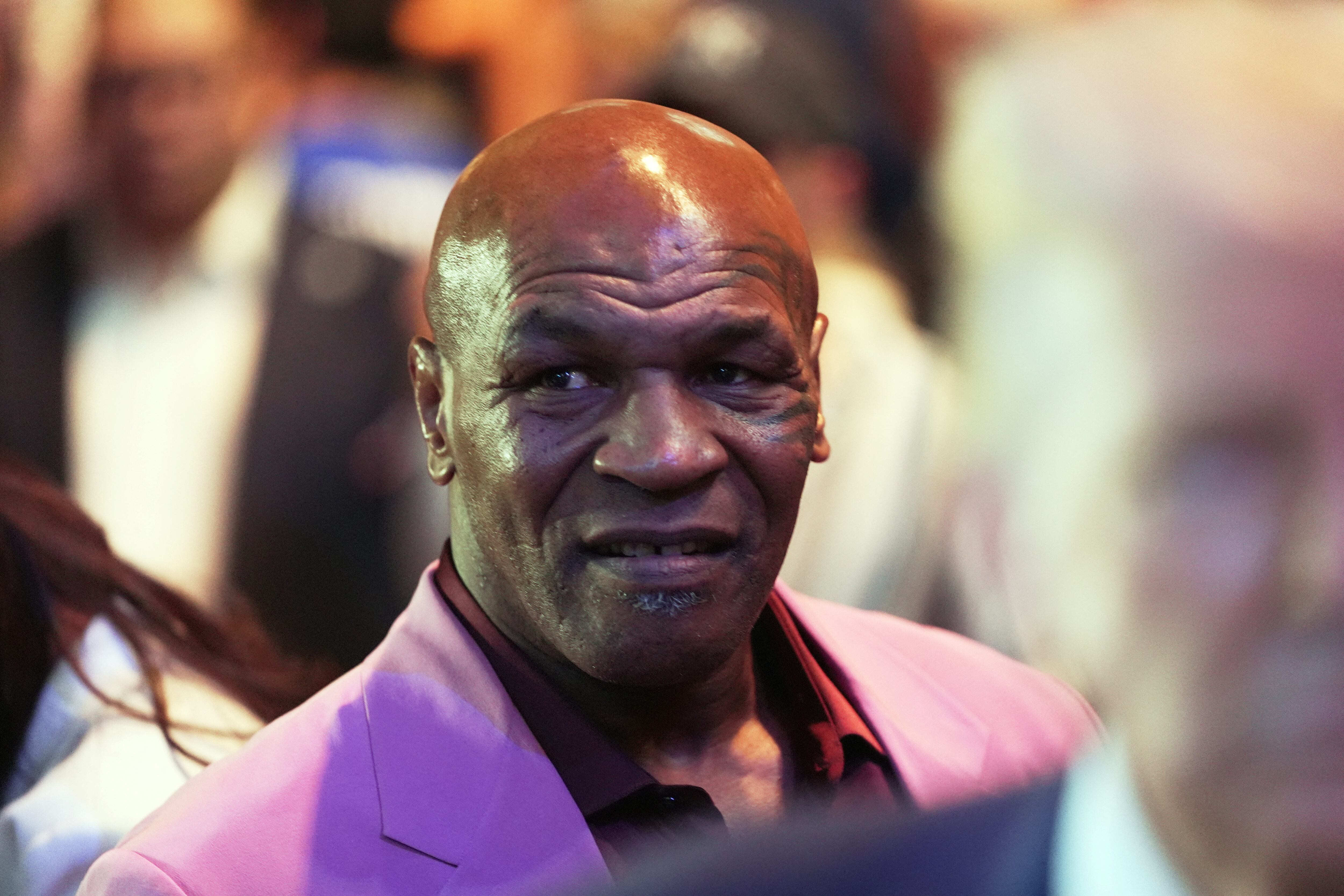 Tyson prepara el espectáculo unipersonal 'Return of the Mike', donde explora su historia y visión del boxeo moderno
(Frank Franklin II/Pool via REUTERS)