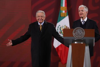 AMLO agradeció a Del Mazo