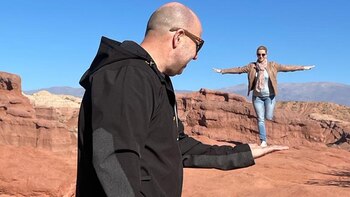 Alejandro y Veronika se conocieron