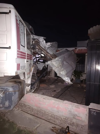 El conductor viajaba acompañado, ambos