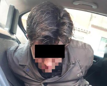 Uno de los detenidos