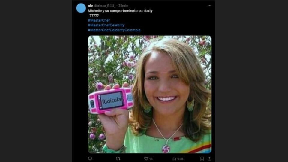 Memes Luly Bossa y Michelle Rouillard - crédito redes sociales