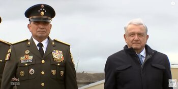 El presidente López Obrador y