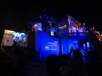 Una intervención audiovisual en la