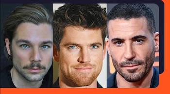 Carlos Cuevas, Miguel Bernardeau y Miguel Ángel Silvestre. (antena3.com)