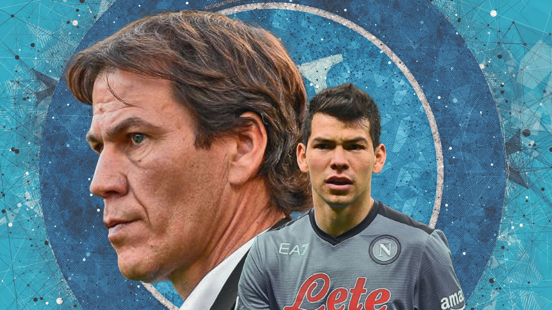 Rudi García recordó a Chucky Lozano cuando lo tenía en el Napoli.Foto: Jovani Pérez