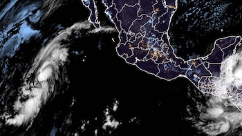 La tormenta tropical Odalys se