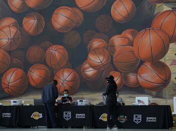 El centro de votación en