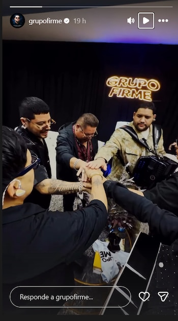 No Instagram, o grupo compartilhou