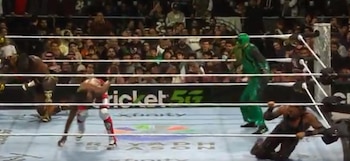 Su participación fue breve, pero