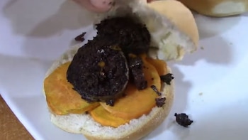 El pan con relleno es