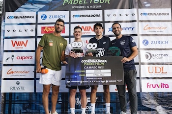 En la categoría masculina, Tomás