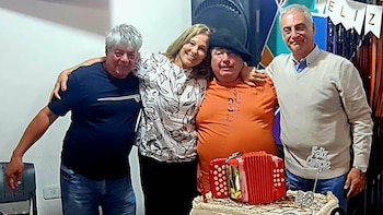 Los tres veteranos de Malvinas