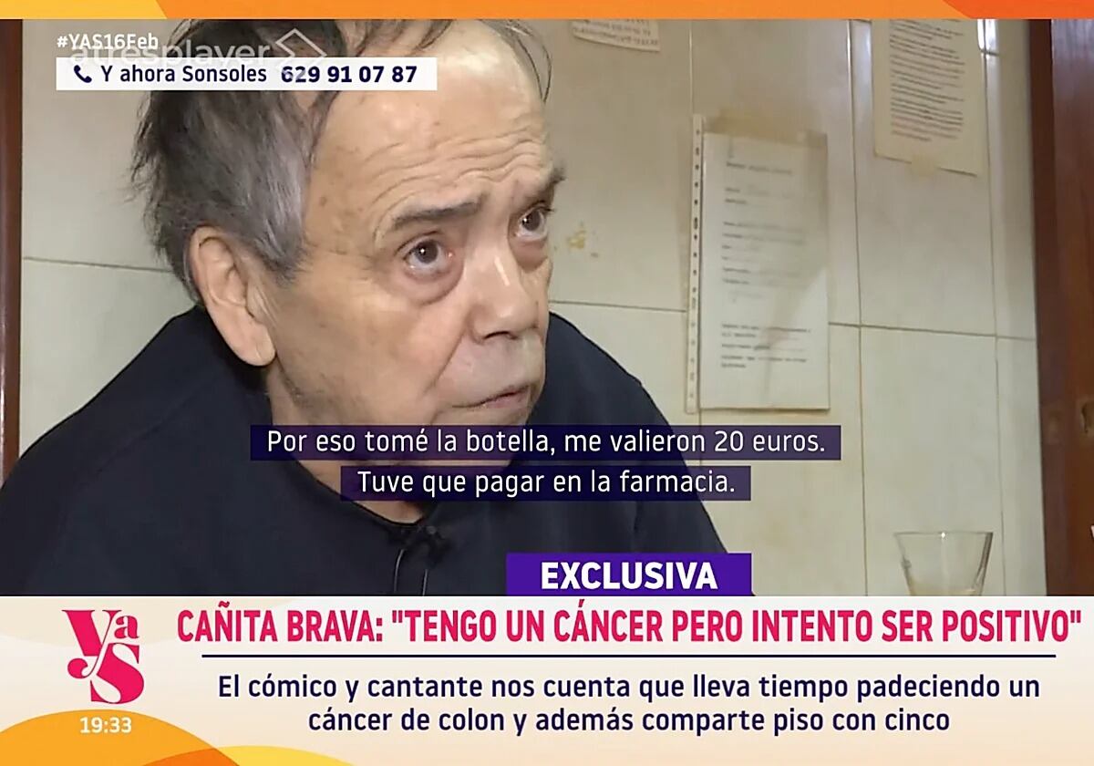Cañita Brava en el programa