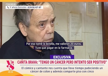 Cañita Brava en el programa