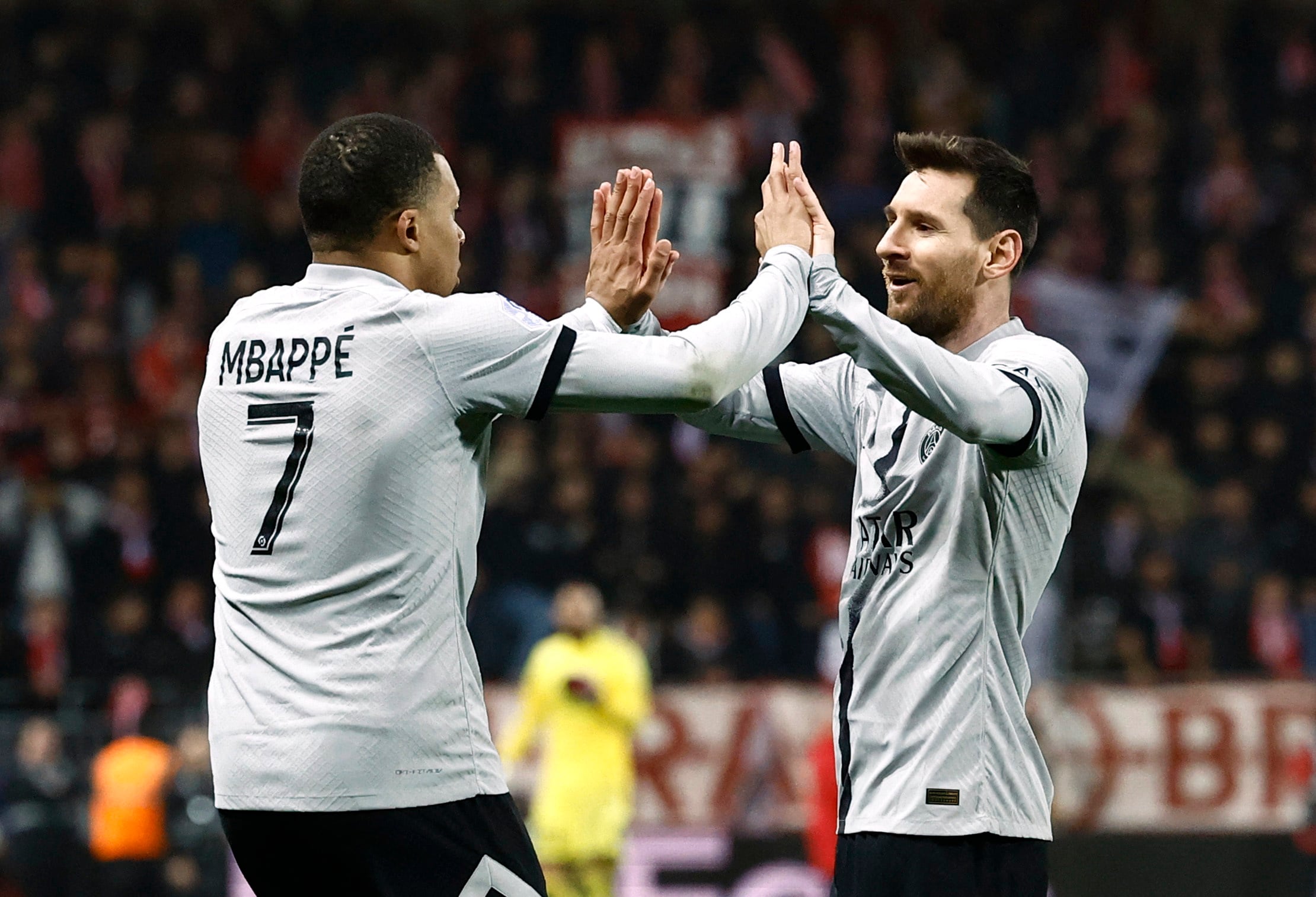 Los elogios del francés hacia el argentino dejaron atrás una posible rivalidad (REUTERS/Stephane Mahe)