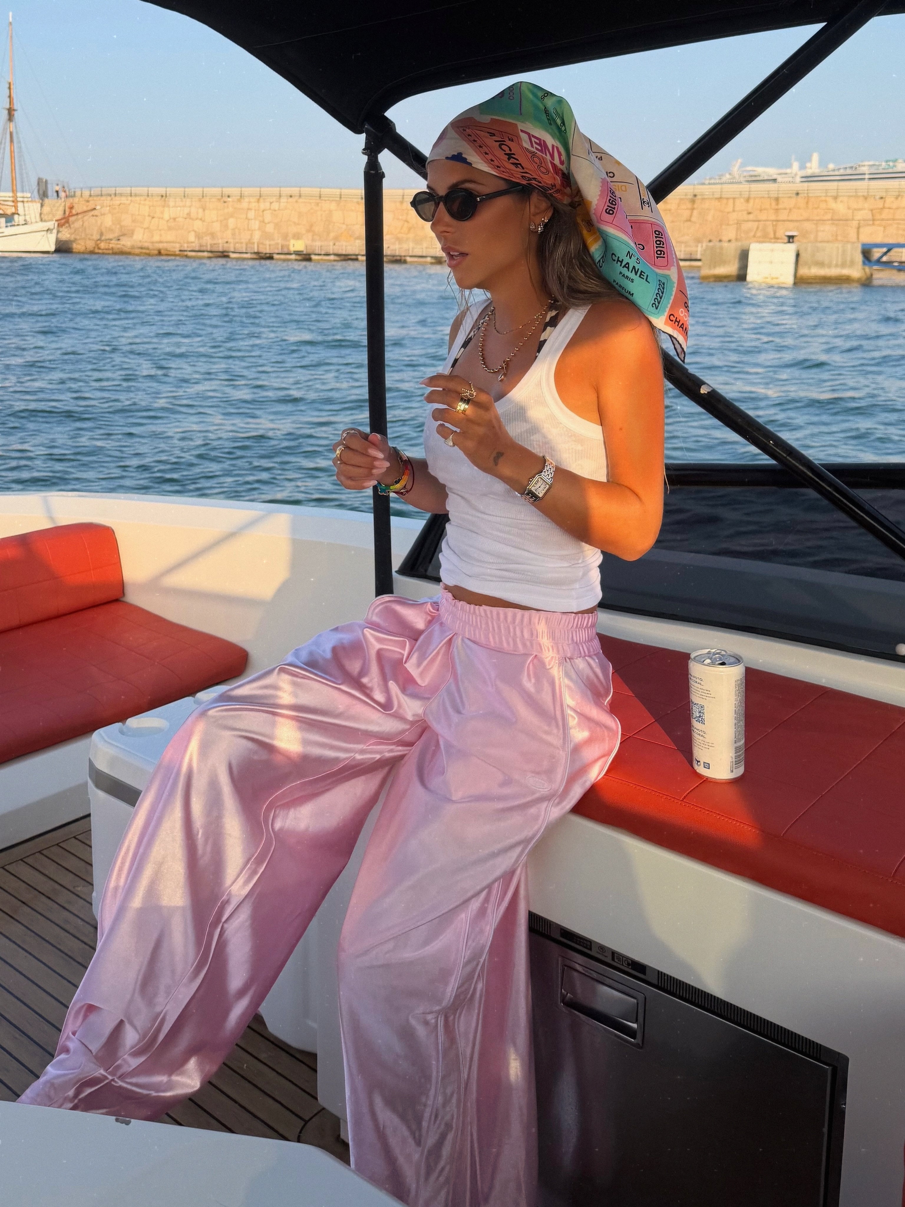 Anouska Santos, pareja de Luke Shaw, también tenía planeado asistir al restaurante italiano (@anouskasantos)