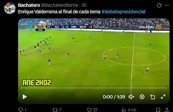 Debate presidencial EN VIVO: lo más viral en redes tras los momentos más polémicos. Captura: X.