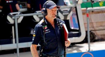Adrian Newey con su emblemática