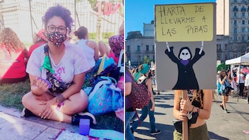 Milagros Pérez es docente y