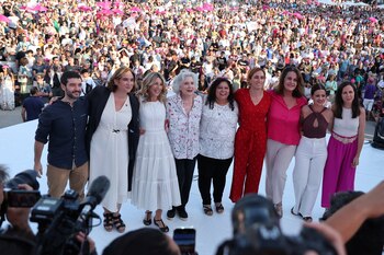 Mónica García, Ada Colau e