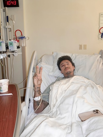 Nyjah Huston mostró imágenes de