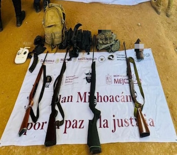 Parte de lo decomisado. (X/SSP