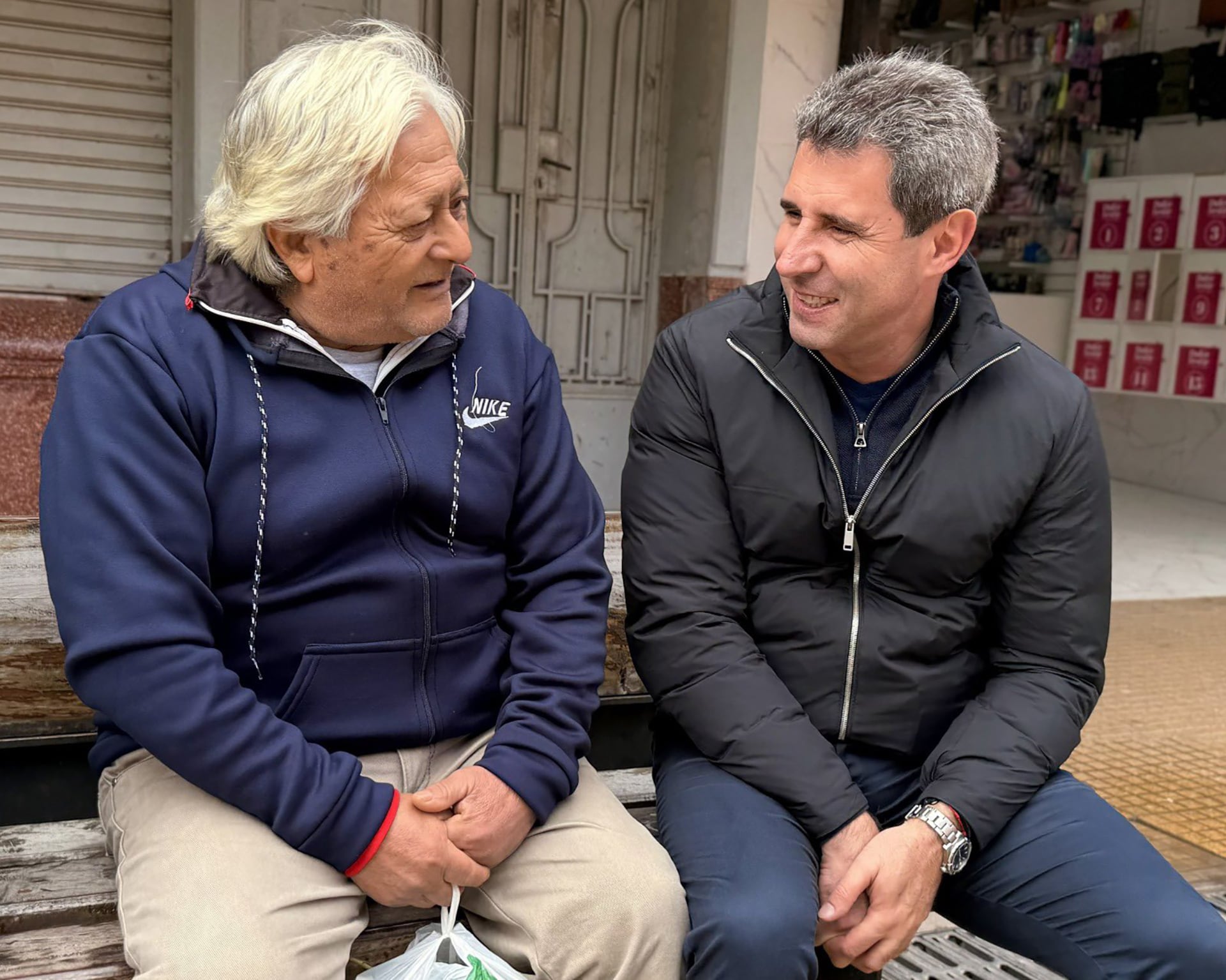 Sergio Uñac durante una de sus recorridas en el interior del país. El sanjuanino quiere ser candidato a presidente (@sergiounac)