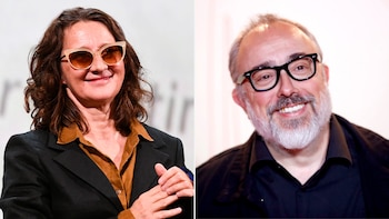 Lucrecia Martel y Álex de