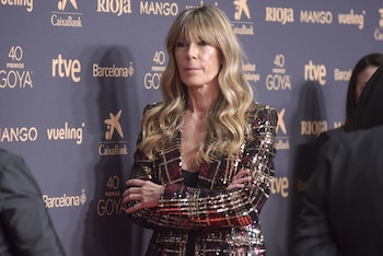 Begoña Gómez en la alfombra roja de la 40º edición de los Premios Goya, en el Auditori del Centre de Convencions Internacionals, a 28 de febrero de 2026, en Barcelona (España).
(Alberto Paredes - Europa Press)