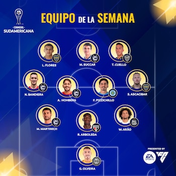 El colombiano asistió a Santiago Ascacíbar a los 49 minutos en el partido de Boca Juniors por la Copa Sudamericana-crédito @Sudamericana/X