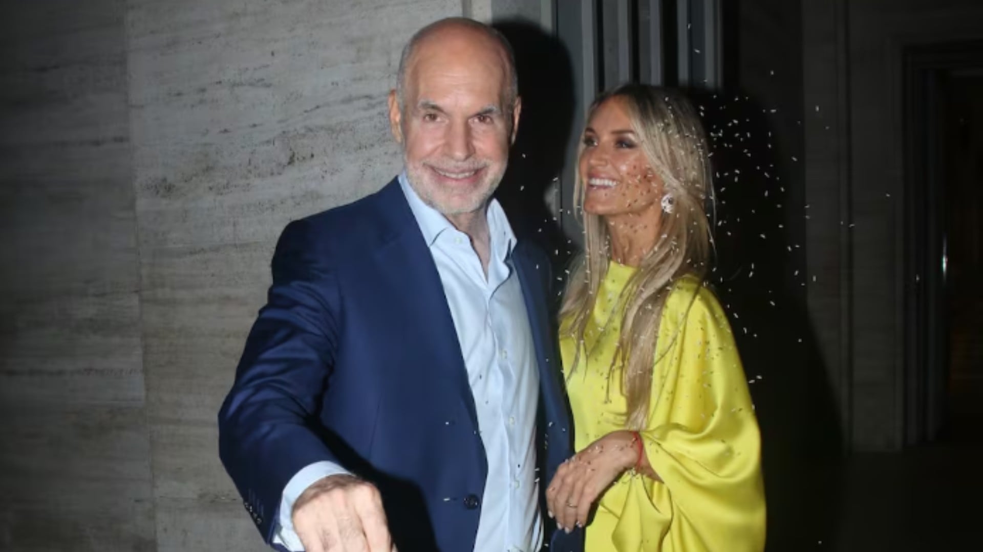 Rodríguez Larreta y Milagros Maylin se casaron el año pasado por civil