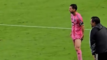 El video del momento de la lesión de Messi en el partido del Inter Miami que encendió las alarmas en la selección argentina